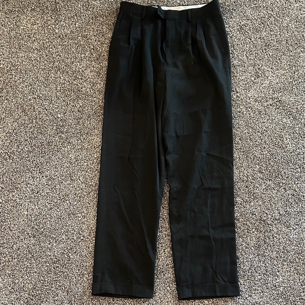 Men’s black dress pants